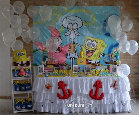 Spongebob Squarepants Party Ideas Spongebob Birthday Party Spongebob