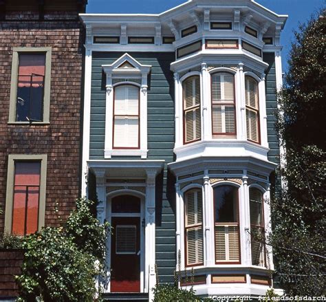 San Francisco Row House Victorian Homes Victorian Style Homes