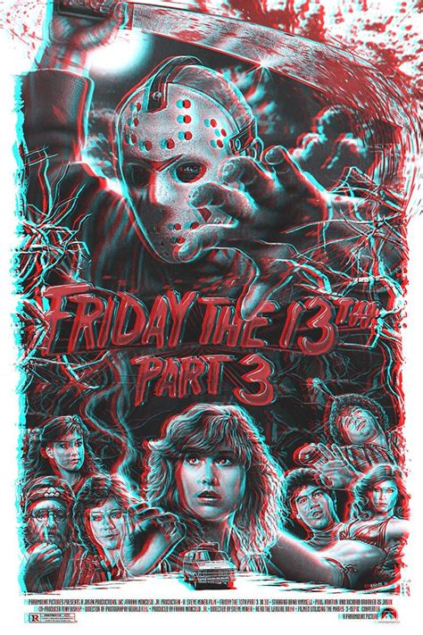 Friday The 13th Part Iii 1982 800x1200 By Eddie Holly