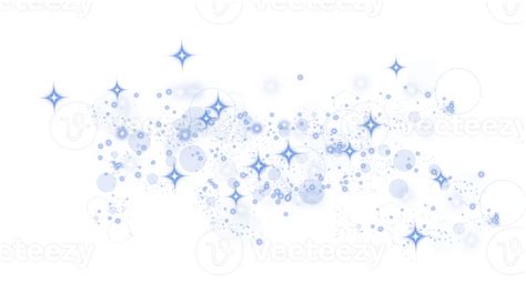 Abstract Blue Glitter Wave Illustration Blue Stardust Sparkle