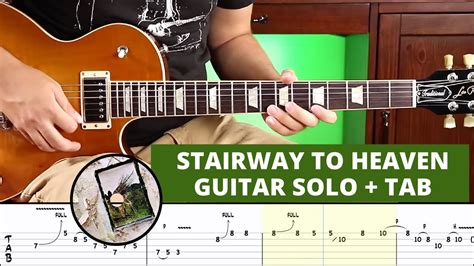 Stairway To Heaven Led Zeppelin Guitar Solo Tab Lesson