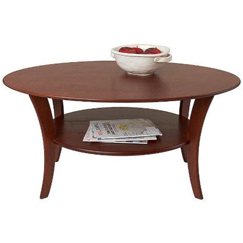 Manchester Wood Oval Cherry Coffee Table - Heritage Cherry ... Amazing december savings on vintage home and living furniture coffee.