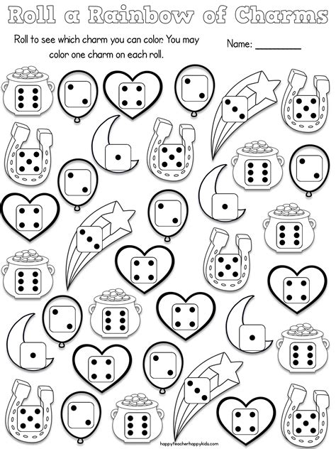 Free Lucky Charms Math & More! - Happy Teacher, Happy Kids