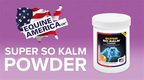 Super So Kalm Powder Equine America Youtube