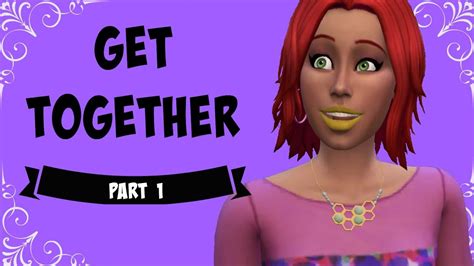 Lets Play The Sims 4 Get Together Pt1 Meet Candy Youtube