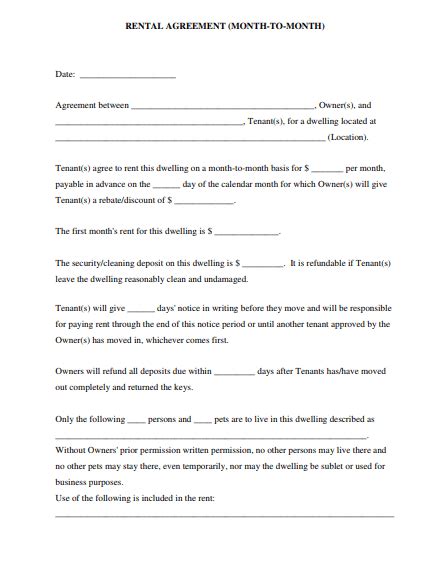 Assured Shorthold Tenancy Agreement Template Word Hq Printable Documents