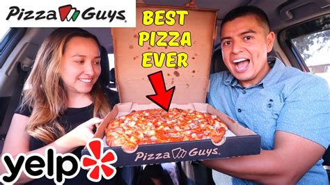 Yelp Elite Squad First Time Trying Pizza Guys Review Best Pizza Ever Youtube
