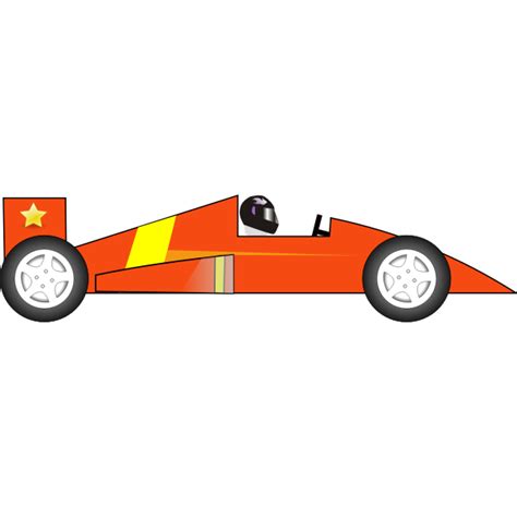 Race Car Vector Clip Art Free Svg