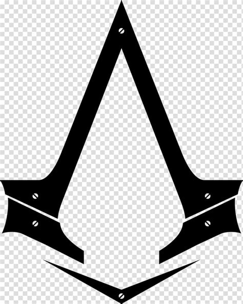 Assassin Creed Logo Resource Black And White Abstract Painting
