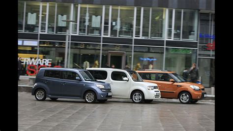 Daihatsu Materia Kia Soul Und Nissan Cube Im Fahrbericht Auto Motor