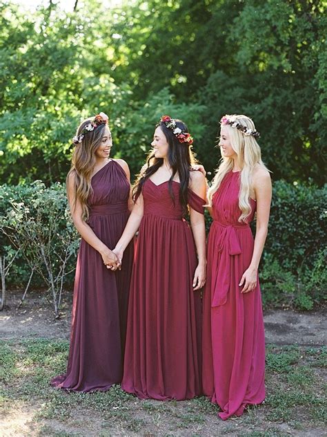 Bridal Style Revelry Affordable Colourful Mix And Match Bridesmaid Dresses And Separates