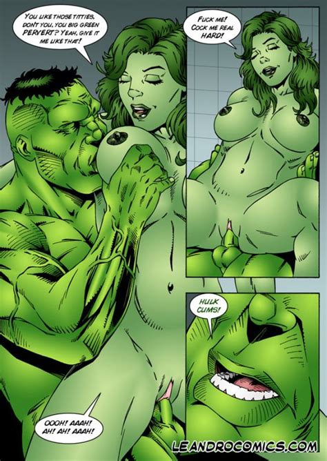 She Hulk Hentai Comic Cumception