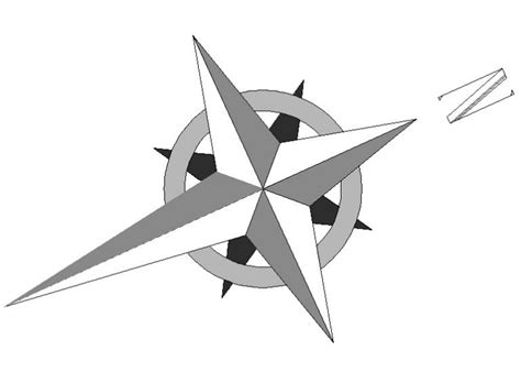 دانلود ۵۰ مدل علامت شمال Png برای استفاده در شیت بندی دیزاین پلاس