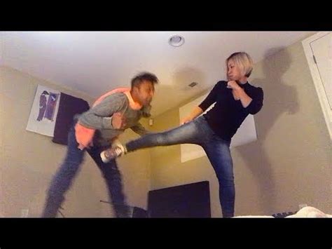 Escaping After Abduction Fight Action Self Defense Groin Kick Youtube