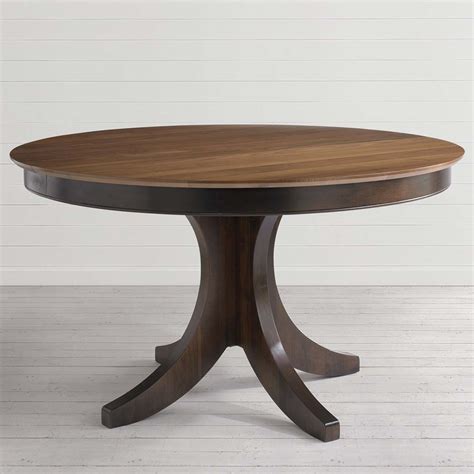 Custom Dining 54 Inch Round Pedestal Table Costa Rican Furniture