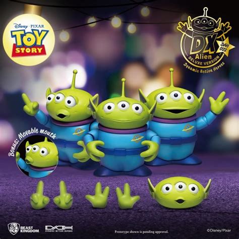 Toy Story Dynamic 8ction Heroes Aliens Triple Pack Shopee Malaysia