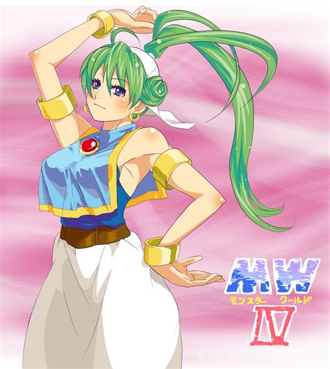 the big imageboard tbib arabian clothes arm up asha monster world bad id bad pixiv id