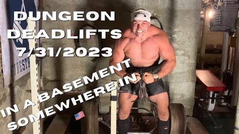 Dungeon Deadlifts Workout Fitness Gym Bodybuilding Training