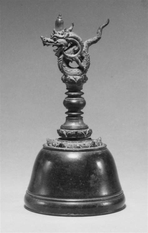 Hand Bell Bronze Indonesia Java Hand Bells Tibetan Art