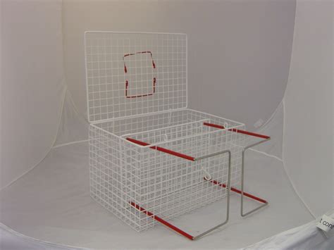 Vet Direct Cage With Crush And Bottom Sliding Floor 46x30x30cm
