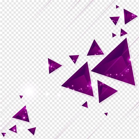 Purple Triangle Artwork Illustration Euclidean Diamond Lines