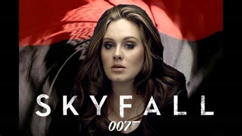 Adele Skyfall James Bond 007 Skyfall Official Theme Song Youtube