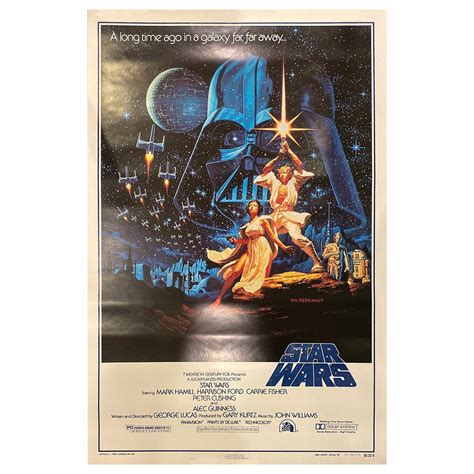 Star Wars 1977 International Us Film Movie Poster Style C Tom