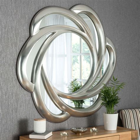 20 Collection Of Swirl Wall Mirrors