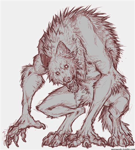 Parlez Vous Loup Garou Photo Mythical Creatures Art Werewolf Art Concept Art Characters