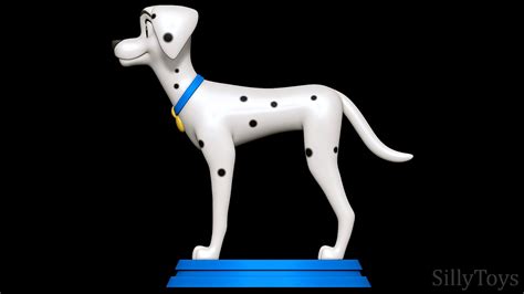 Perdita 101 Dalmatians 3d Print Model By Sillytoys