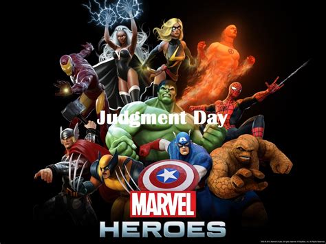 Marvel Superheroes Judgment Day Injustice Fanon Wiki Fandom