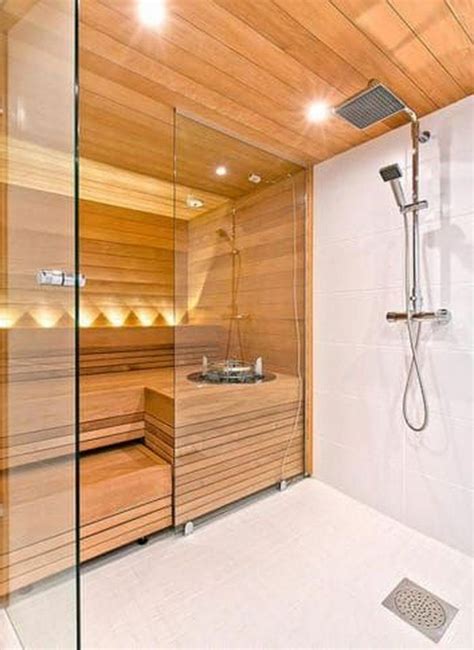 35 Fabulous Home Sauna Design Ideas Page 34 Of 37