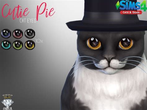 Realistic Cat Eyes In 10 Colors Found In Tsr Category Sims 4 Cats