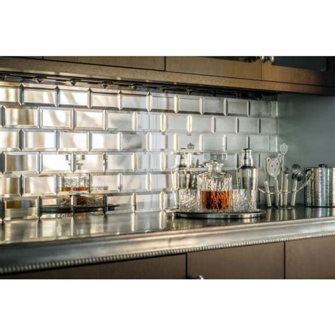 Charlestonmirror Butlerspantry 1 Mirror Backsplash Kitchen Kitchen
