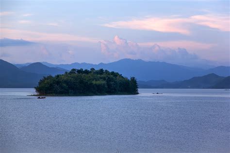 Island Reservoir Evening Free Photo On Pixabay Pixabay