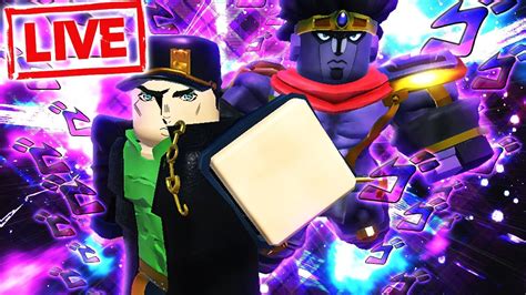 Live Using Any Stand In Jojo Crusaders Heaven Roblox Playing With