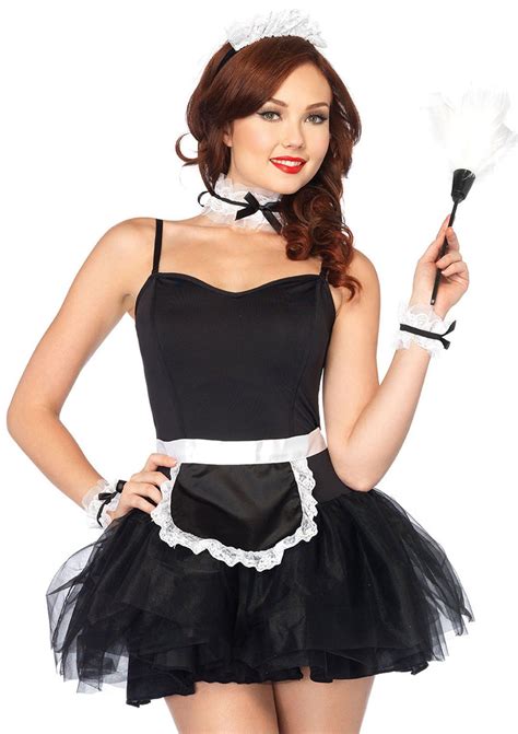 french maid costume kit leg avenue canada