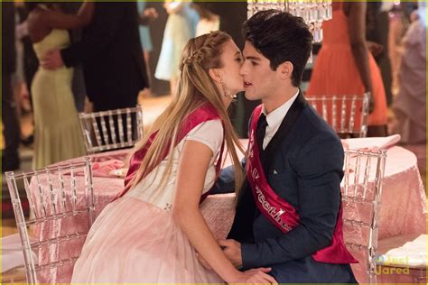 Brec Bassinger Helps Rahart Adams Turn Into A Fake Vampire In Liar Liar Vampire Photo 870508