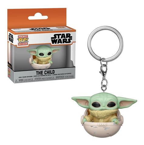 Funko Baby Yoda The Child In Pod Star Wars Llavero Keychain Mercado Libre