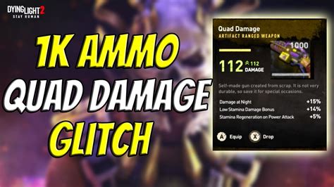 Patched 1K Ammo Quad Damage Shotgun Glitch For Bloody Ties DLC In