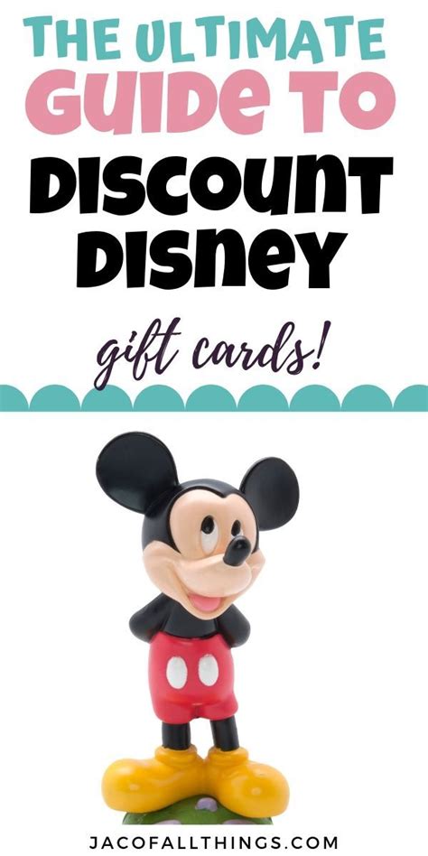 Read this article for all of the details! Discount Disney Gift Cards; Everything you need to know ...