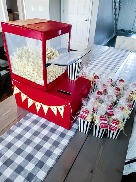 Popcorn Machine Valentines Box Free Printables Little Blonde Mom