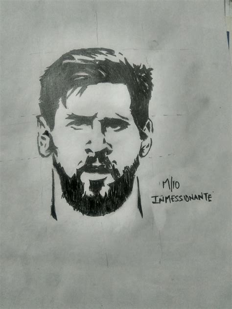 Messi Drawing Pictures My 4 Year Lionel Messi Drawing Progress