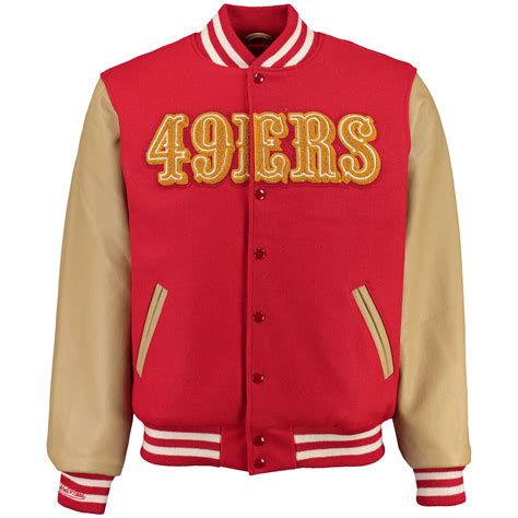 Future san francisco 49ers opponents. Mitchell & Ness San Francisco 49ers Scarlet NFL Wool ...
