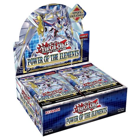 Yu Gi Oh Power Of The Elements Tcg Booster Packs
