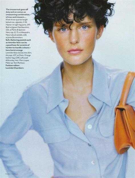 Vogue Uk April 1996 “basic Kit” Model Stella Tennant Photographer