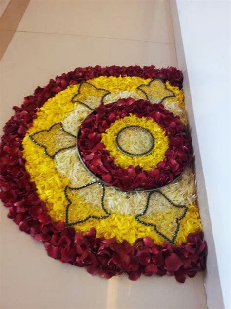 My Flower Rangoli Rangoli Ideas Rangoli Designs Flower Rangoli Designs Diwali Diwali Rangoli
