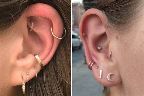 15 Dainty Piercing Ideas For Ears And Body Teen Vogue