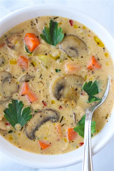 Easy Chicken Mushroom Soup How To Make Perfect Recipes