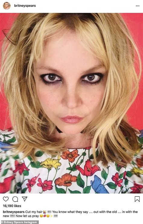 Even though brit often posts pictures and videos in the same outfit, she's still given us a variety of different. Britney Spears shares new hair... after father claims it's ...